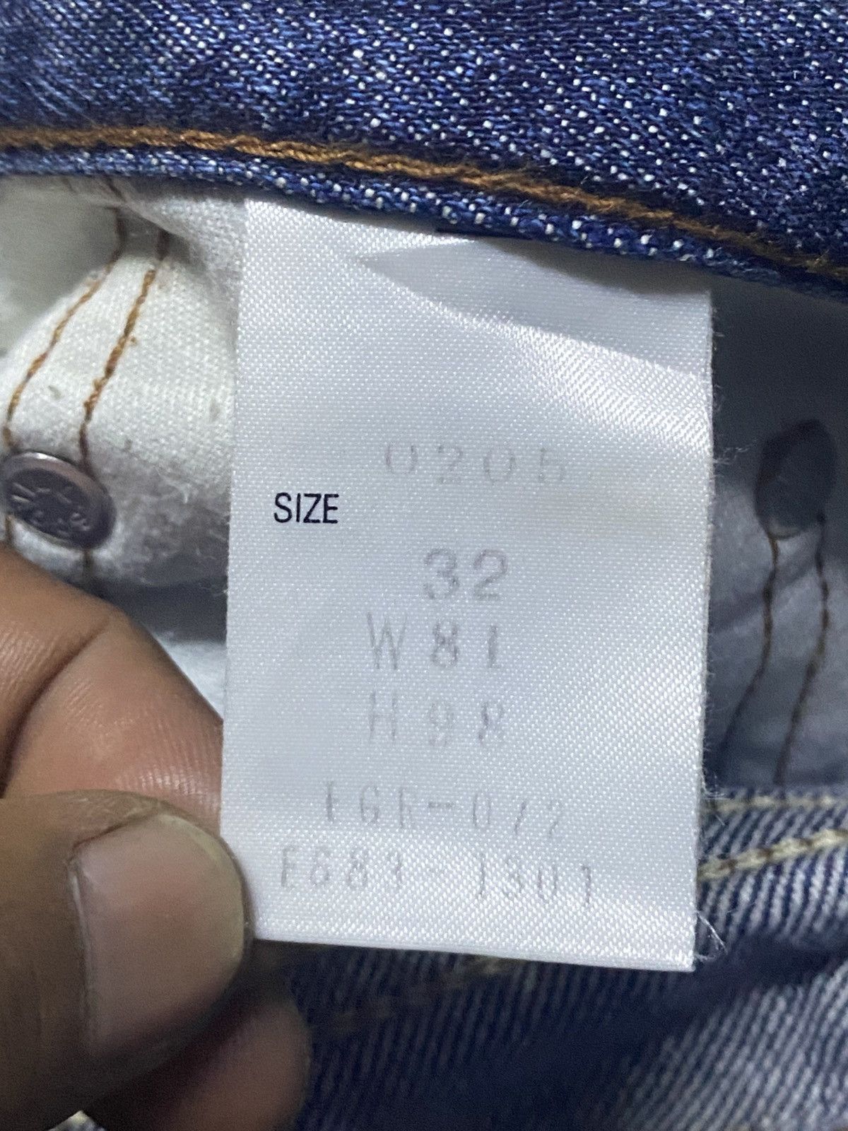 Japanese Brand Vintage Japanese Brand Gold Rush Distresssed Baggy Jeans Size US 32 / EU 48 - 16 Thumbnail