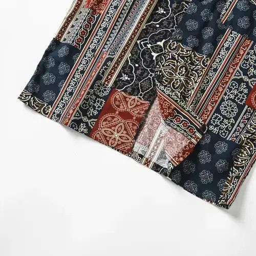 Japanese Brand New 2022 Rare Native Bandana Casual Shirt Multicolor Size US M / EU 48-50 / 2 - 4 Thumbnail