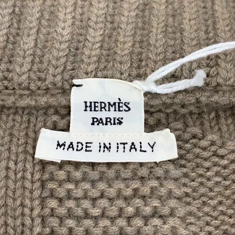 Hermes Hermes Wool Textured Zip Knit Jacket. Size US XXS / EU 40 - 5 Thumbnail