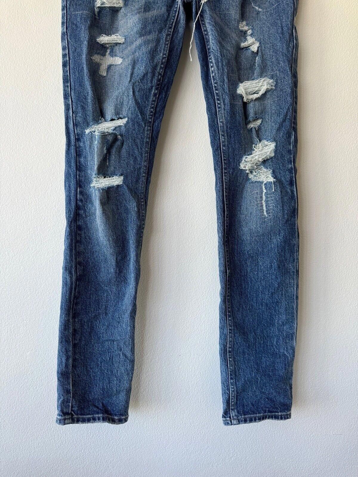 Ksubi new Ksubi mens denim jean jeans 32 van winkle runaway blue Size US 32 / EU 48 - 3 Thumbnail