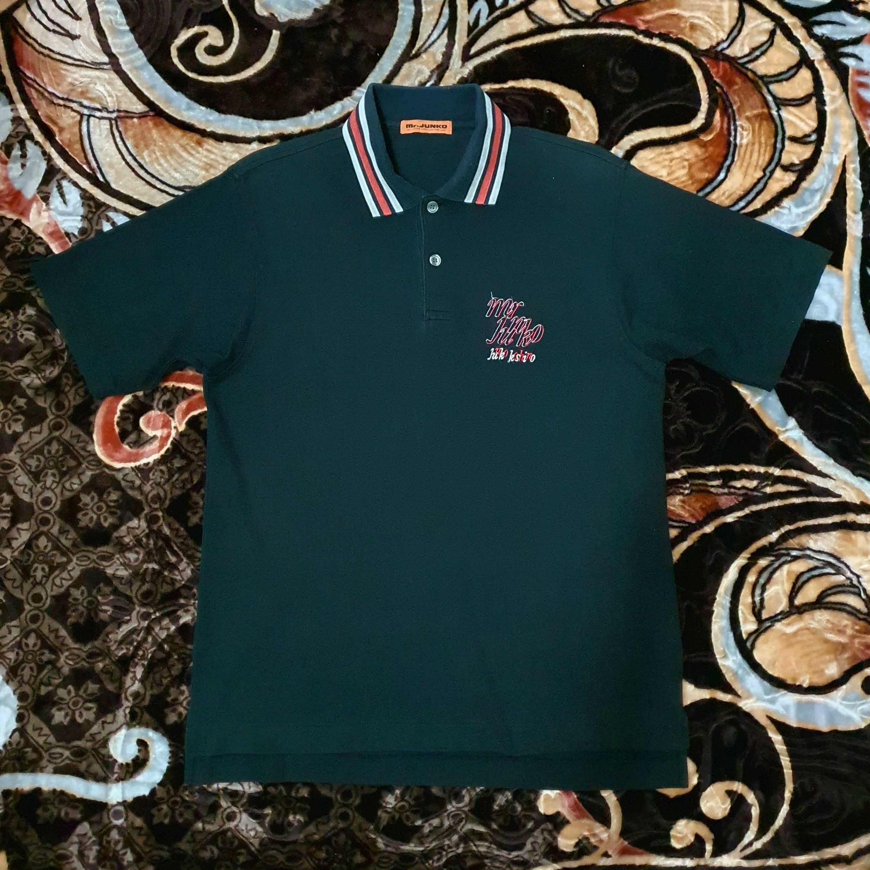 トップス 90s Mr.JUNKO Knit Polo shirt Men's Mr. Junko Polos | Grailed