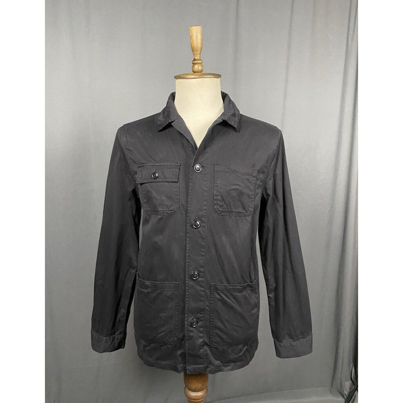 Barbour Barbour Garment Dyed Black Multipocket Utility Field Sportco Size US M / EU 48-50 / 2 - 1 Thumbnail