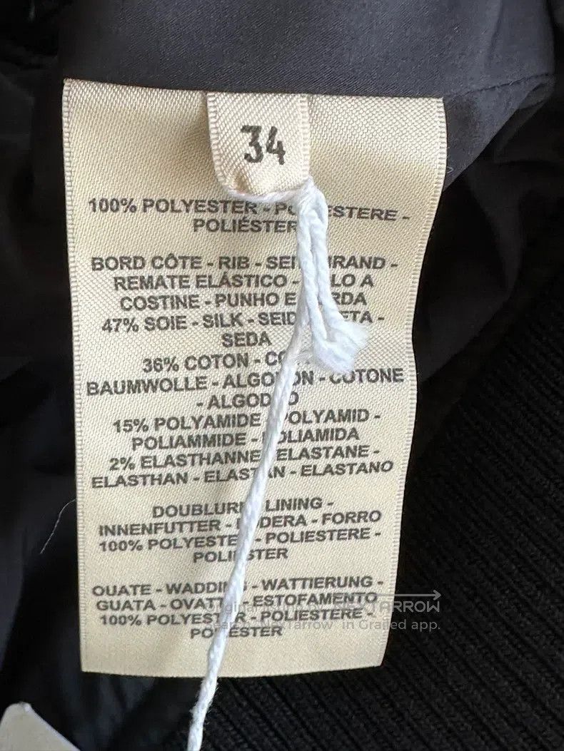 Hermes Hermes 25 New blue-black sleeveless pilot jacket Size XXS / US 00 / IT 34 - 3 Thumbnail