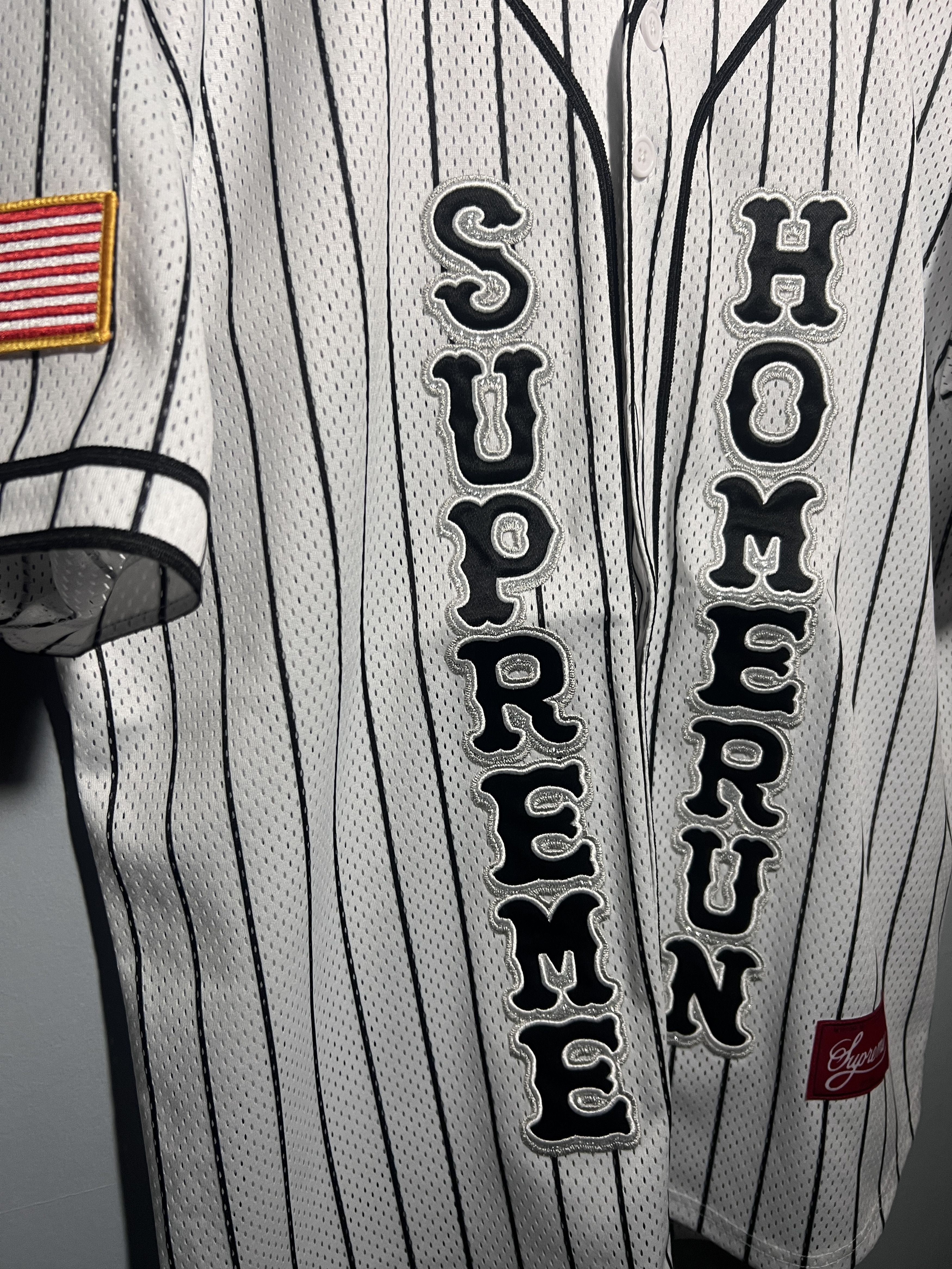 Supreme HOMERUN TOKYO BASEBALL JERSEY Size US M / EU 48-50 / 2 - 3 Thumbnail