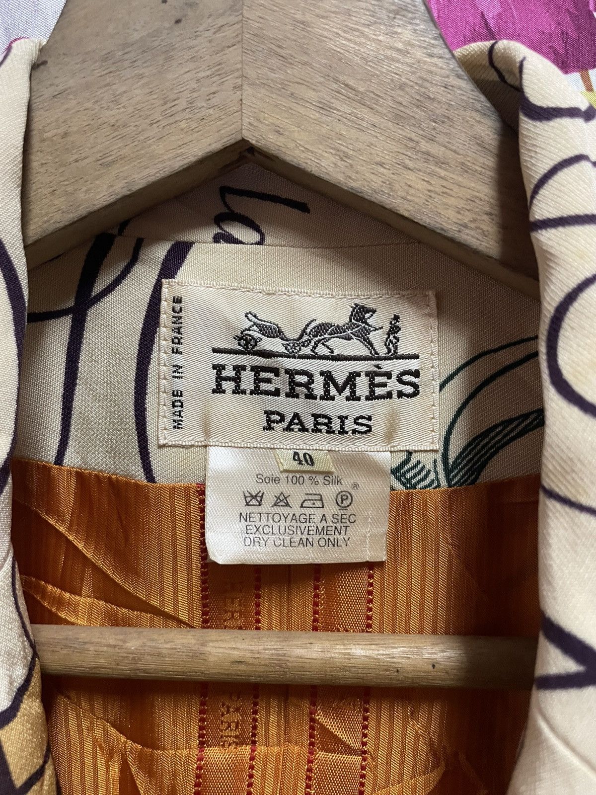 Hermes Vintage 90s Hermes Size M / US 6-8 / IT 42-44 - 15 Thumbnail