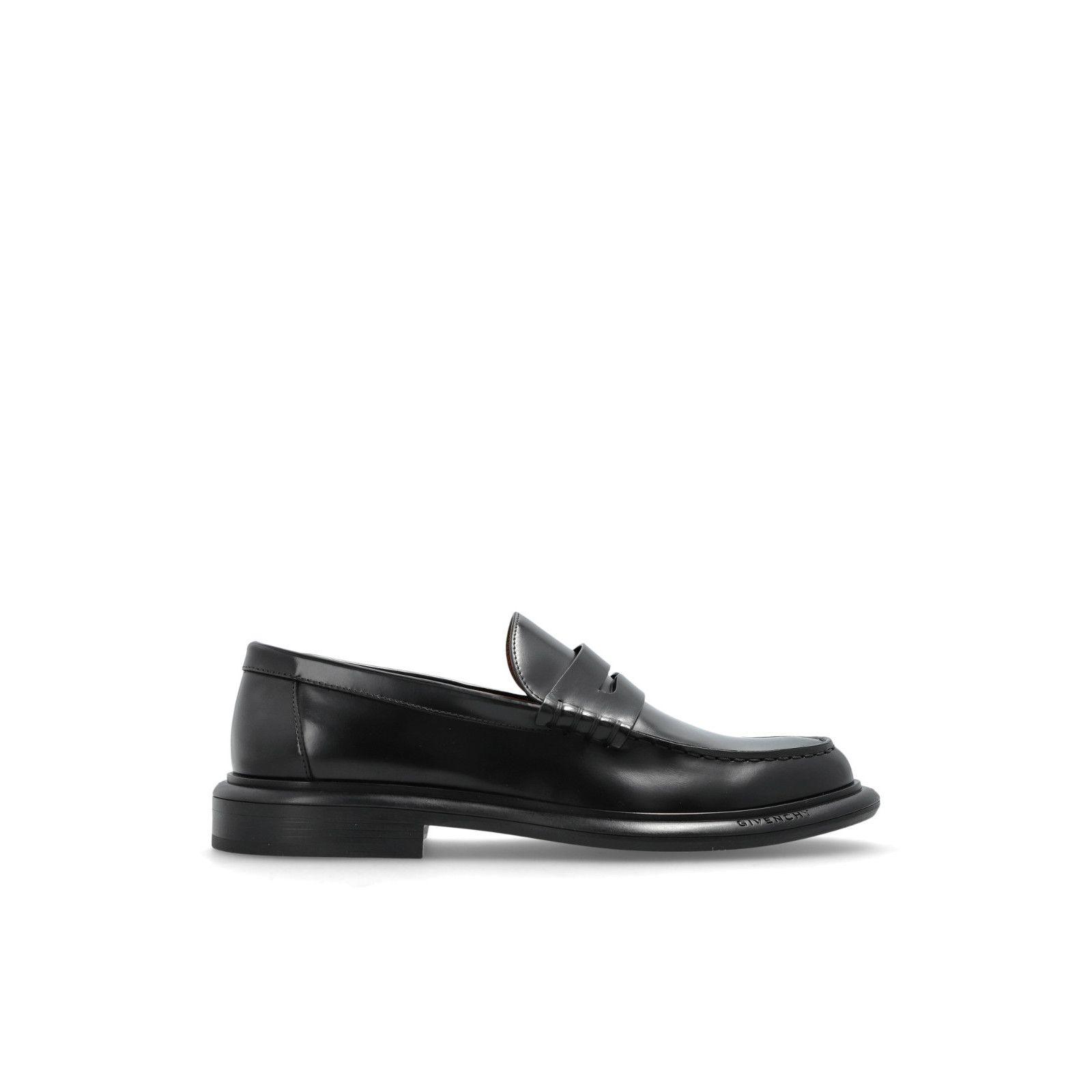 Givenchy GIVENCHY Black Leather Loafers New & Authentic (Women's size Size US 8 / IT 38 - 1 Thumbnail
