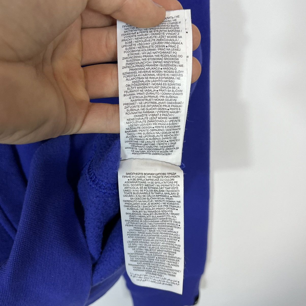 Nike Nike Just Do It Blue Zip Hoodie Streetwear Y2K Size US XL / EU 56 / 4 - 10 Thumbnail