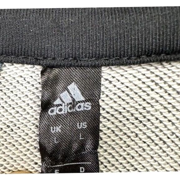 Adidas Adidas Pullover Shirt Mens Large Grey Quarter Zip Long Sleeve Activewear Stretch Size US L / EU 52-54 / 3 - 5 Thumbnail
