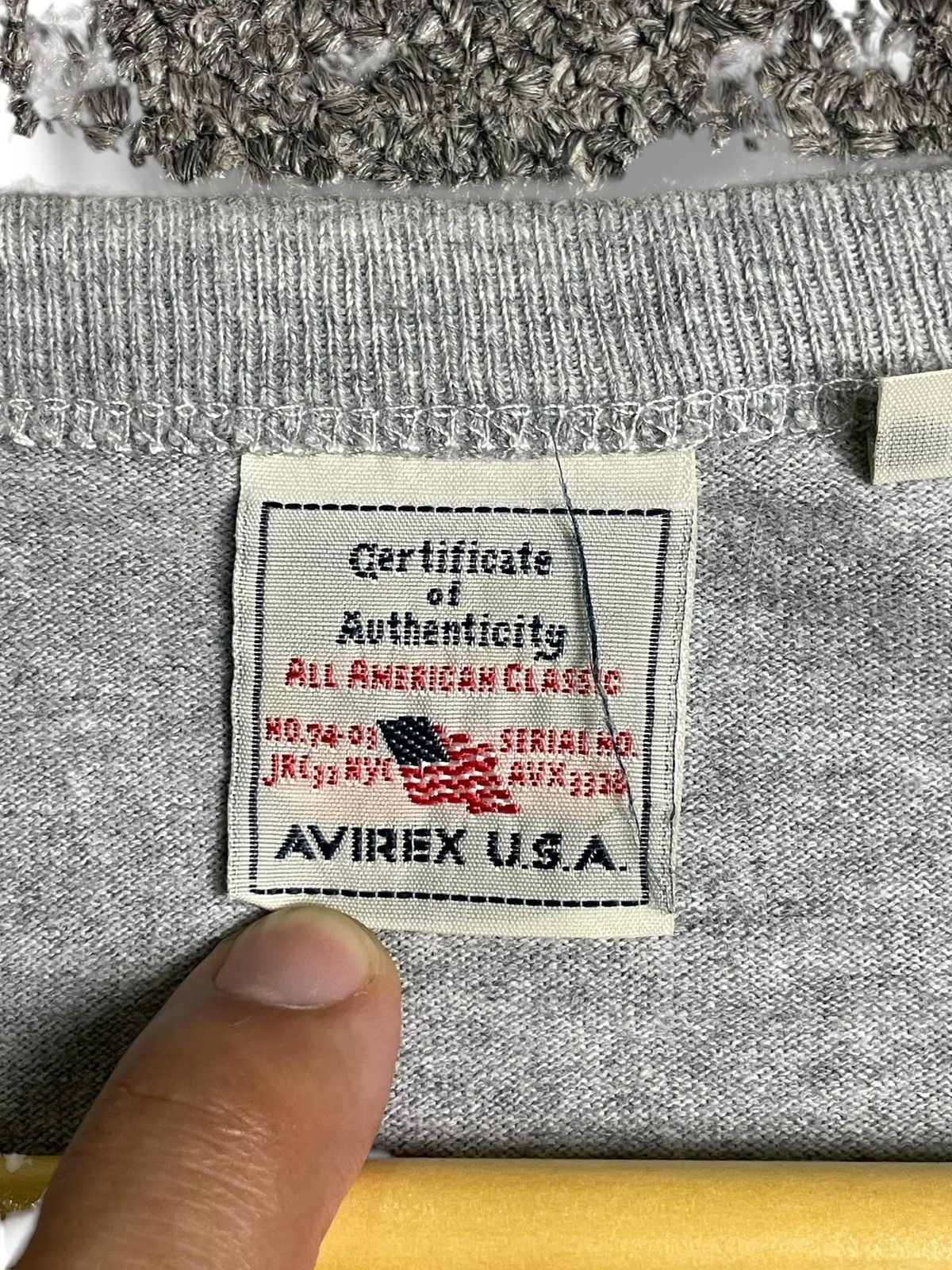 Avirex Avirex Usa Men’s Short Sleeve Tshirt (26) Size US L / EU 52-54 / 3 - 5 Thumbnail