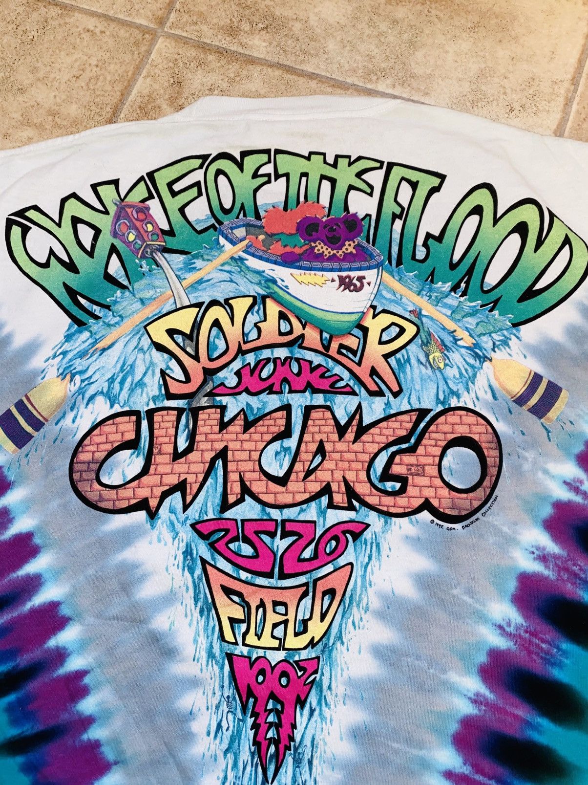 Grateful Dead × Liquid Blue Liquid Blue USA Wake Of Flood 1992 NikeSB Pleasures Size US L / EU 52-54 / 3 - 14 Thumbnail