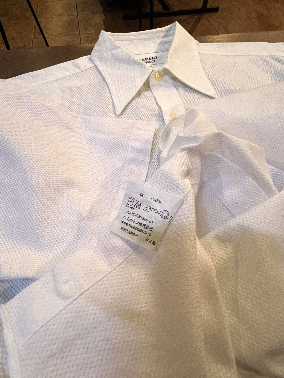 Japanese Brand × Y's × Yohji Yamamoto SACSNY Y'SACCS Yohji Yamamoto Shirt Size US M / EU 48-50 / 2 - 5 Thumbnail