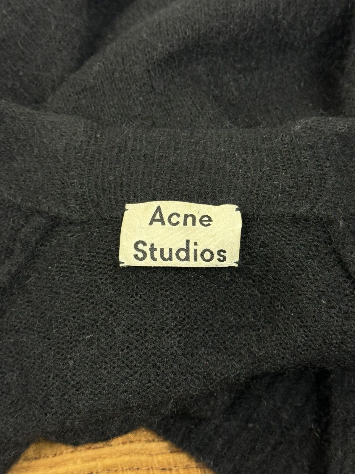 Acne Studios Acne Studios Raya Sh Mohair Wool Cardigan Jacket Black Size XS / US 0-2 / IT 36-38 - 6 Thumbnail