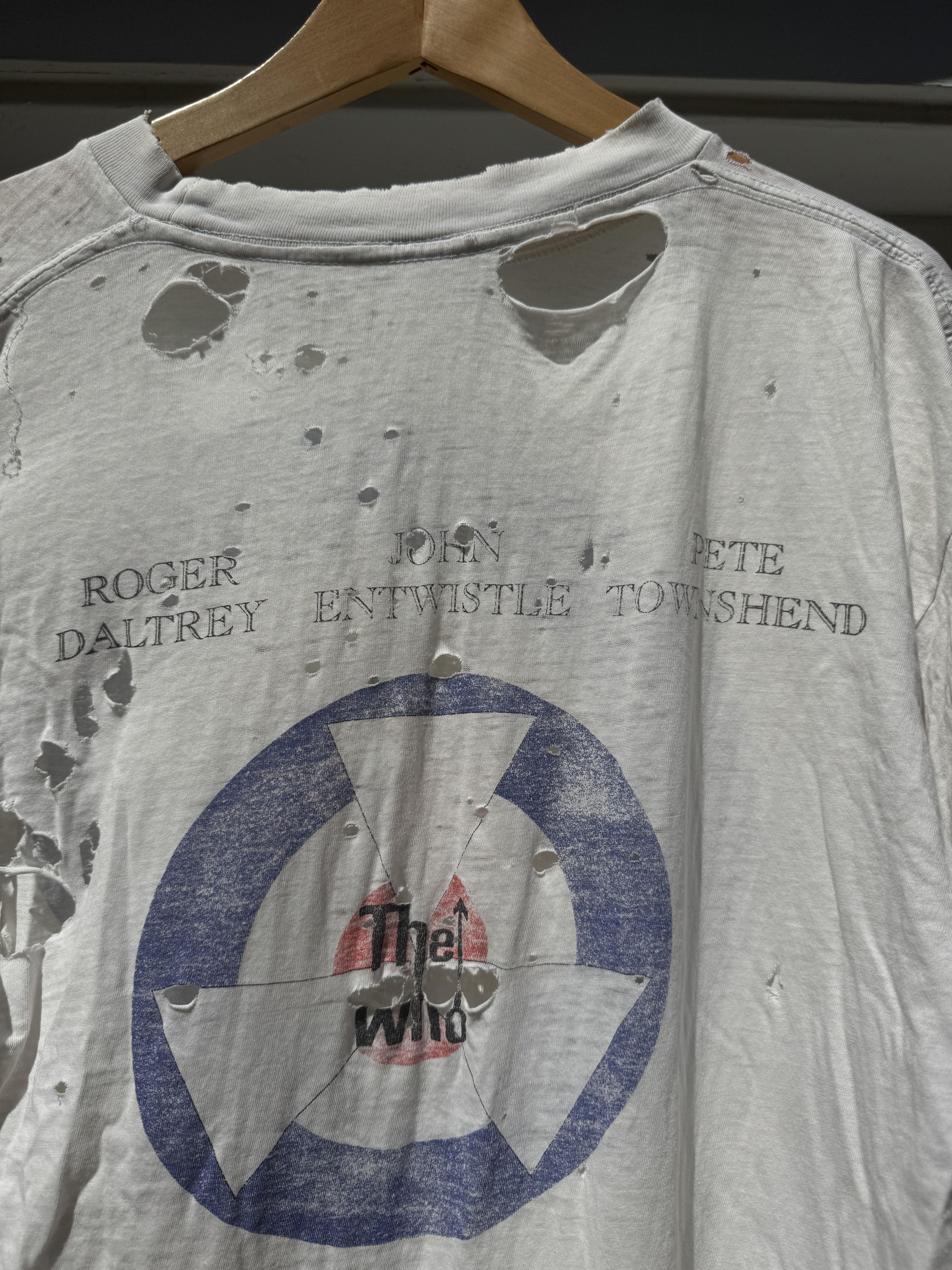 Vintage Vintage x Band Tee - The Who distressed Vintage Tour Tee Size US M / EU 48-50 / 2 - 8 Thumbnail