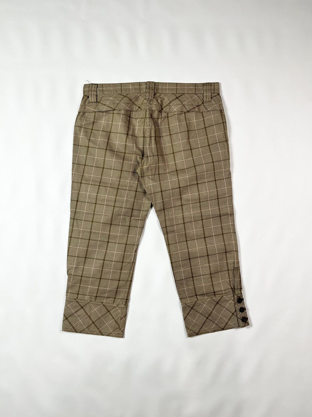 Hysteric Glamour HYSTERIC GLAMOUR PLAID ANKLE PANTS Size 31" - 2 Thumbnail