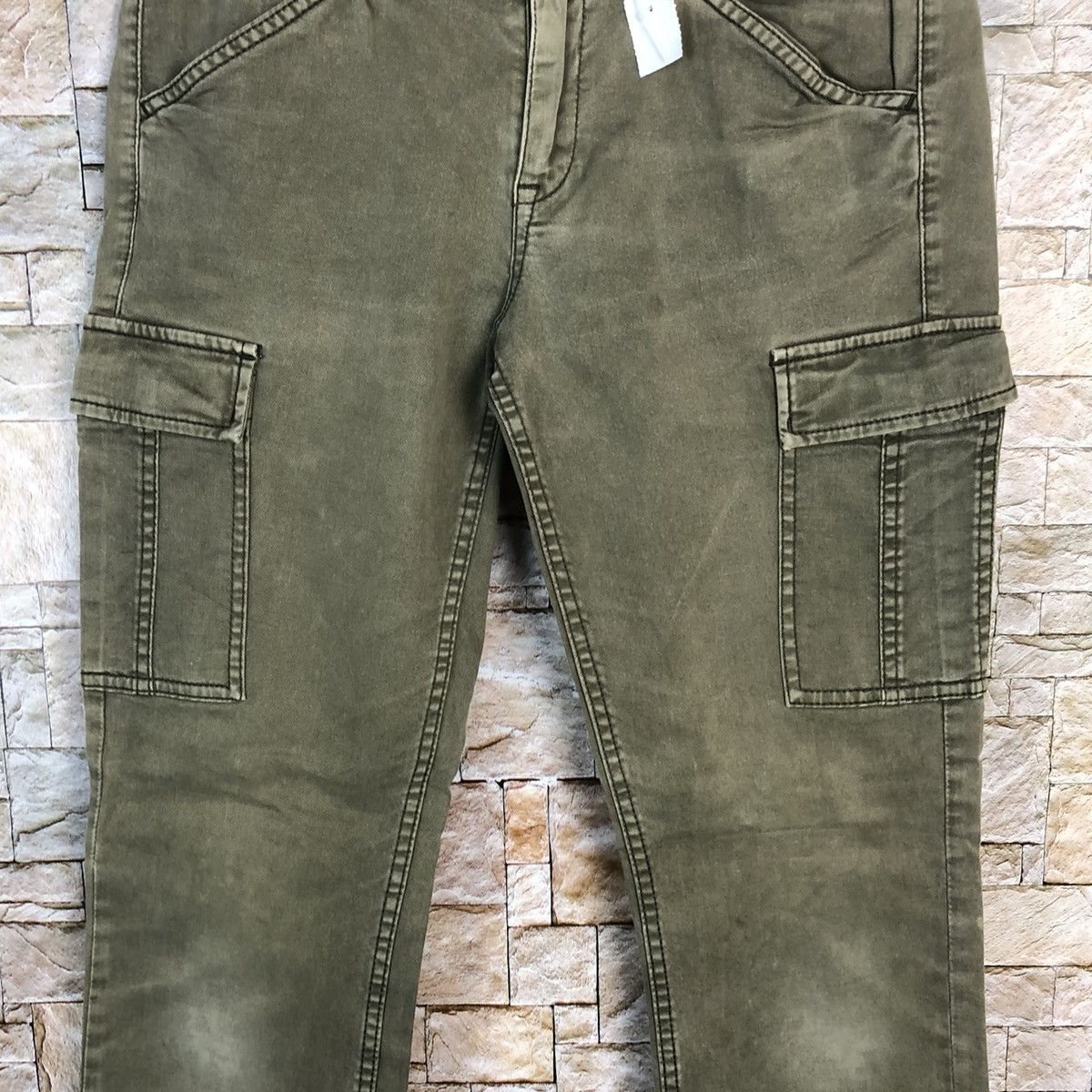 Uniqlo DL Uniqlo Utility tactical Cargo Multipocket Pants #A330 Size US 26 / EU 42 - 6 Thumbnail