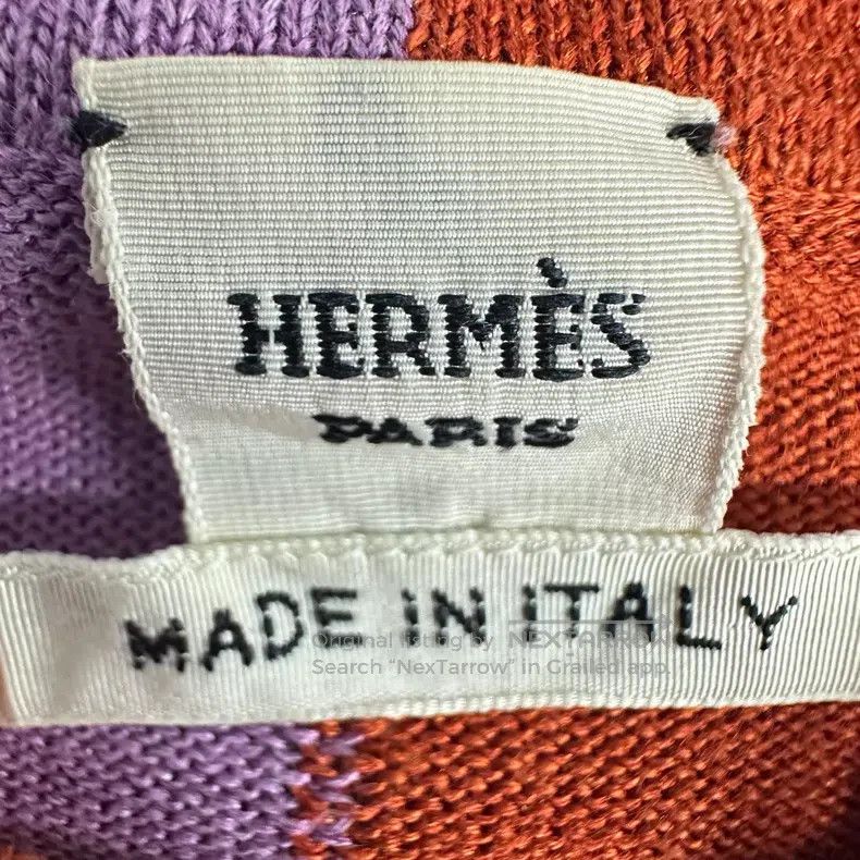 Hermes Hermes Parme Purple Dress Size XS / US 0-2 / IT 36-38 - 3 Thumbnail