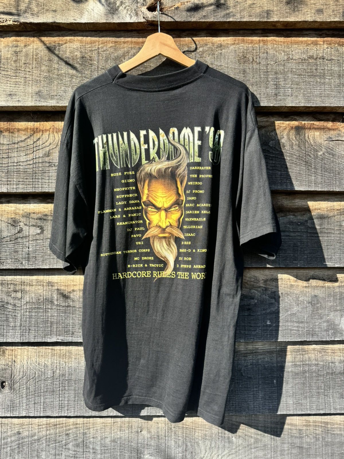Band Tees × Thunderdome × Vintage Thunderdome 1999 Lineup T-shirt Size US XL / EU 56 / 4 - 2 Thumbnail