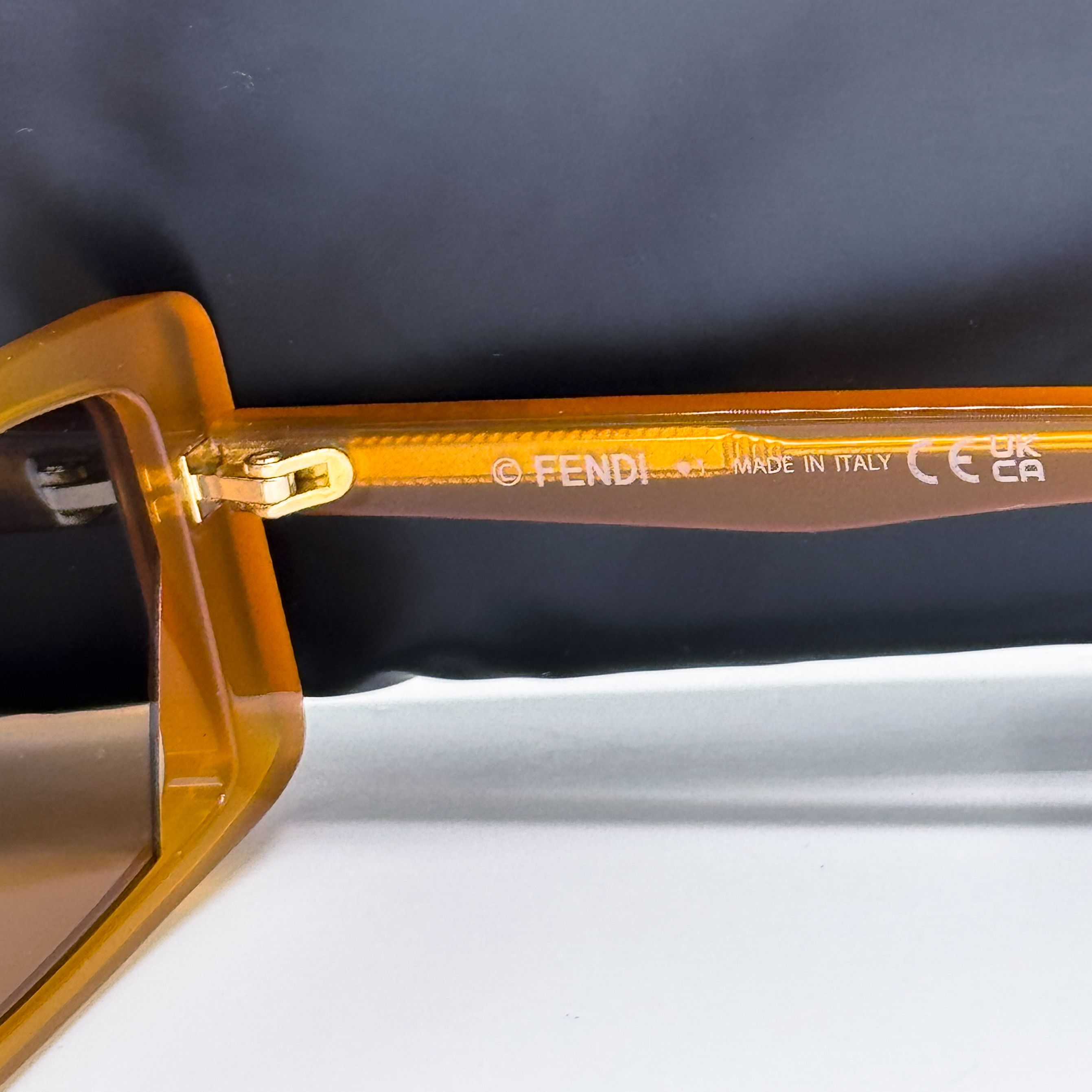 Fendi NEW FENDI FE40164I 44J SQUARE BLACK MEN SUNGLASSES FENDI Size ONE SIZE - 9 Thumbnail