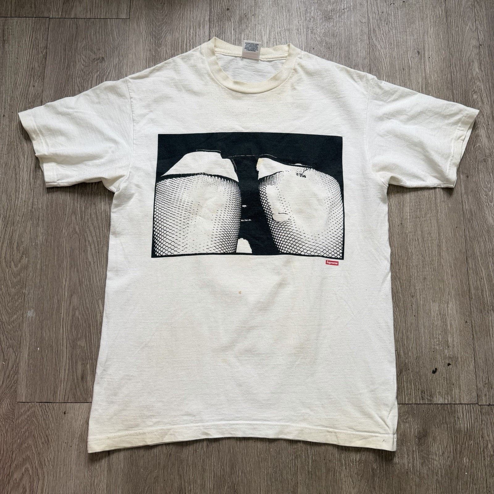 Supreme Supreme Mouse Wizard Spiral Tee White Medium | Grailed