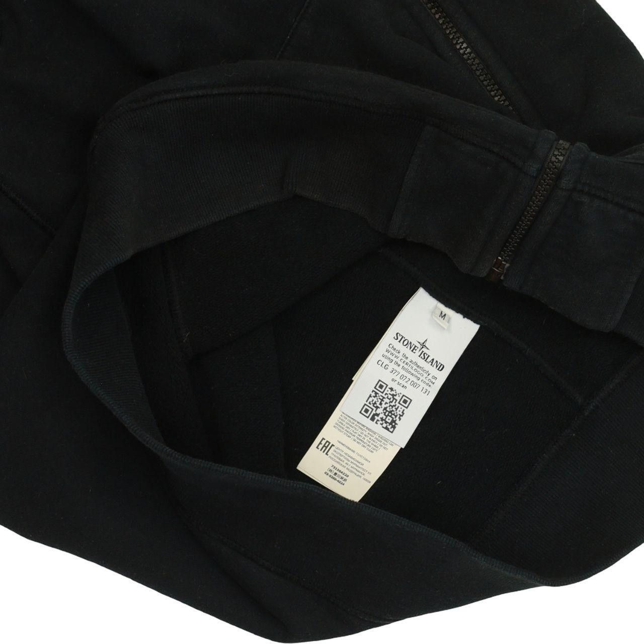 Stone Island A/W 20 Full Zip Hoodie in Black, Men's (Size M) — image 5 of 5