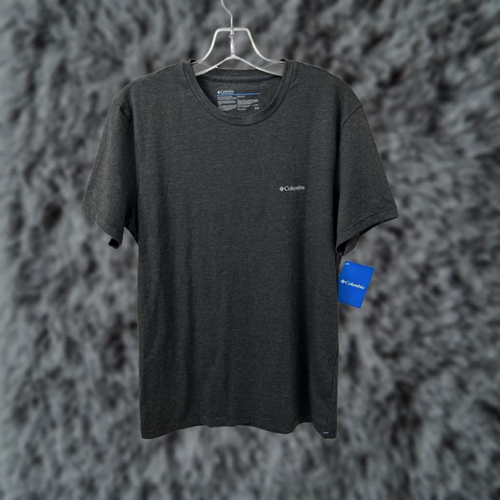 Vintage VINTAGE: No Columbia Shirt Mens M Charcoal Heather Gray Logo S/S NWT Size US M / EU 48-50 / 2 - 1 Thumbnail