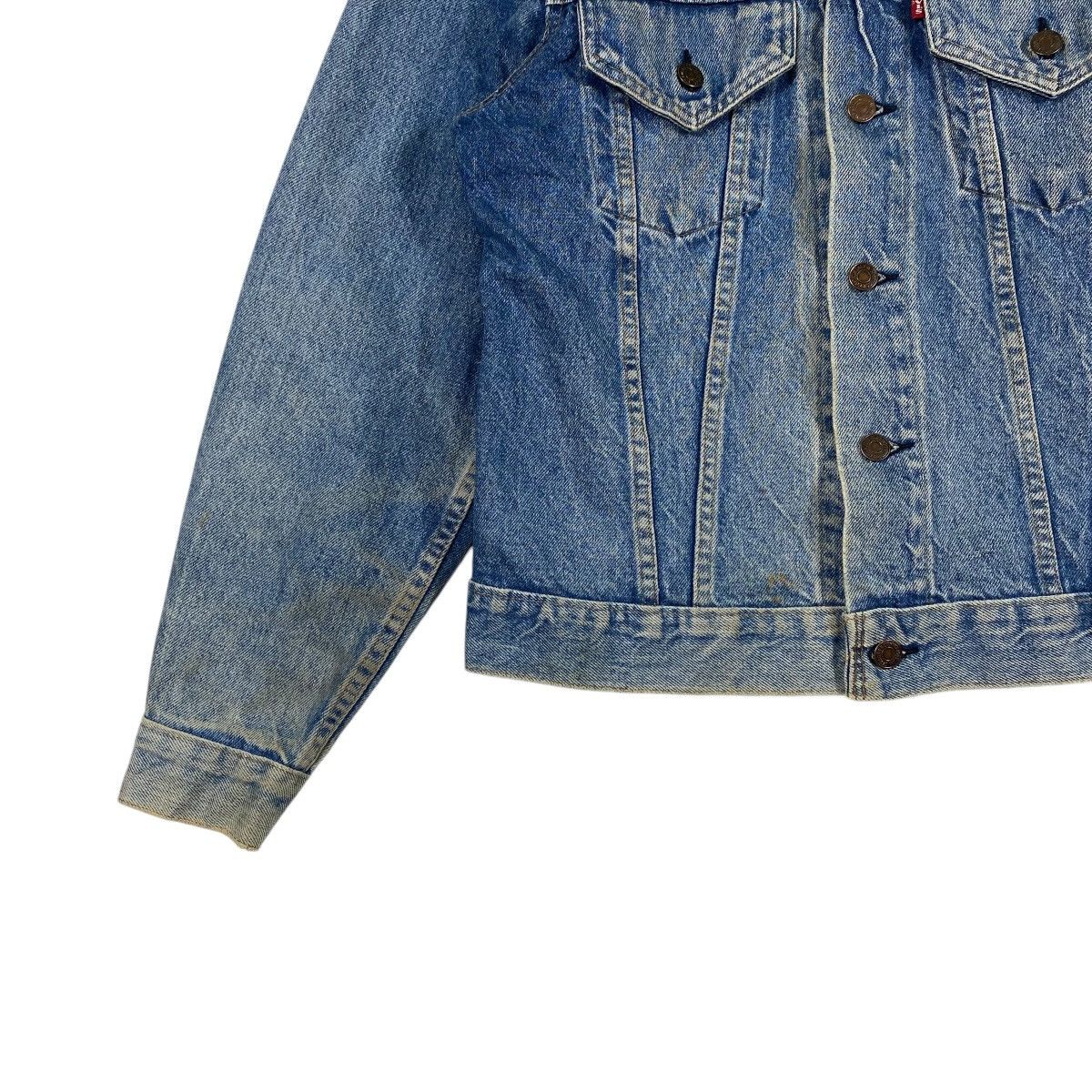 Levi's × Levi's Vintage Clothing × Vintage Vintage Levis Denim Truckers Jacket 70505-0217 Size US S / EU 44-46 / 1 - 5 Thumbnail