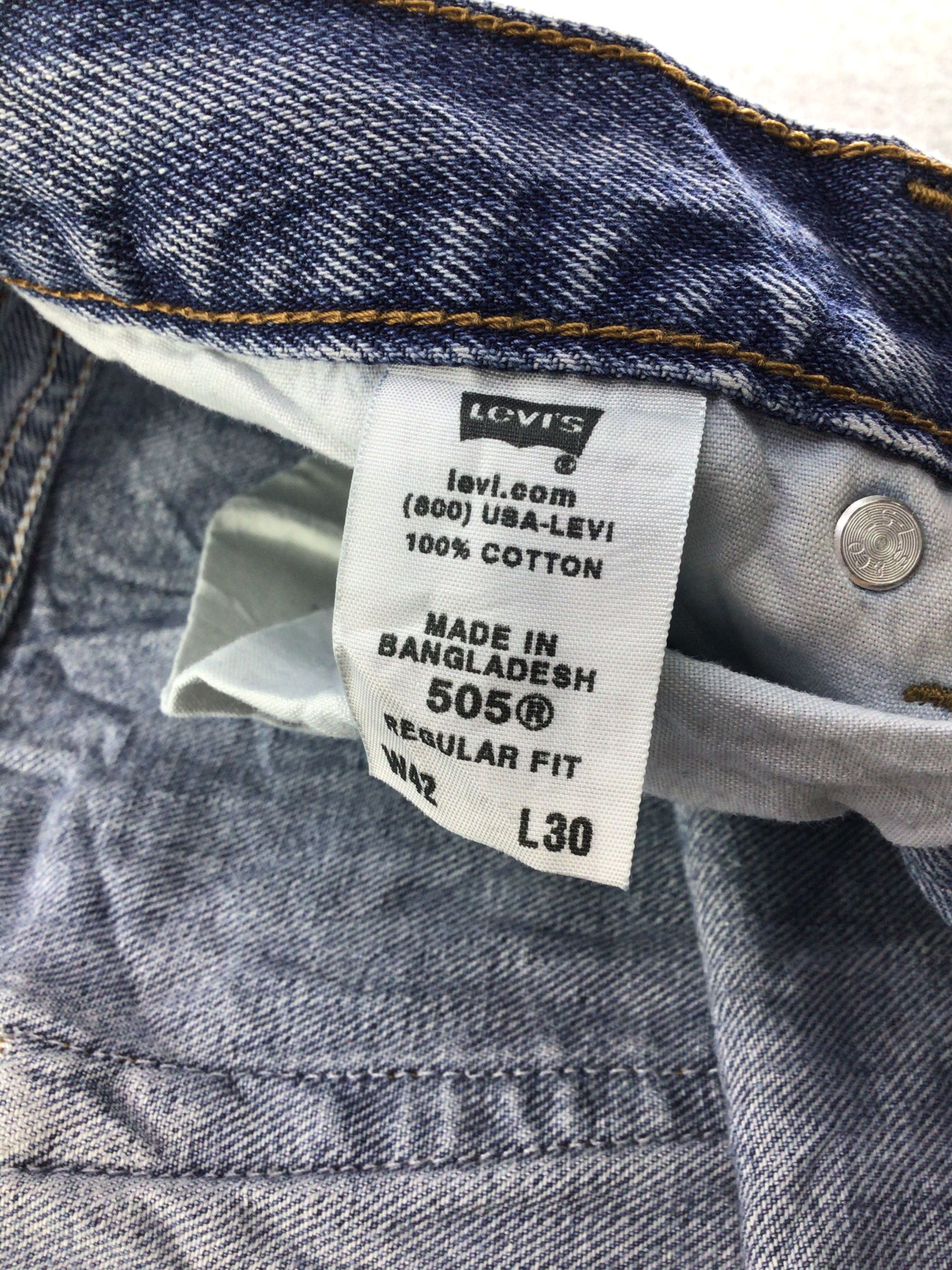 Levi's Vintage Levis 505 Jeans-J571 Size US 41 - 9 Thumbnail