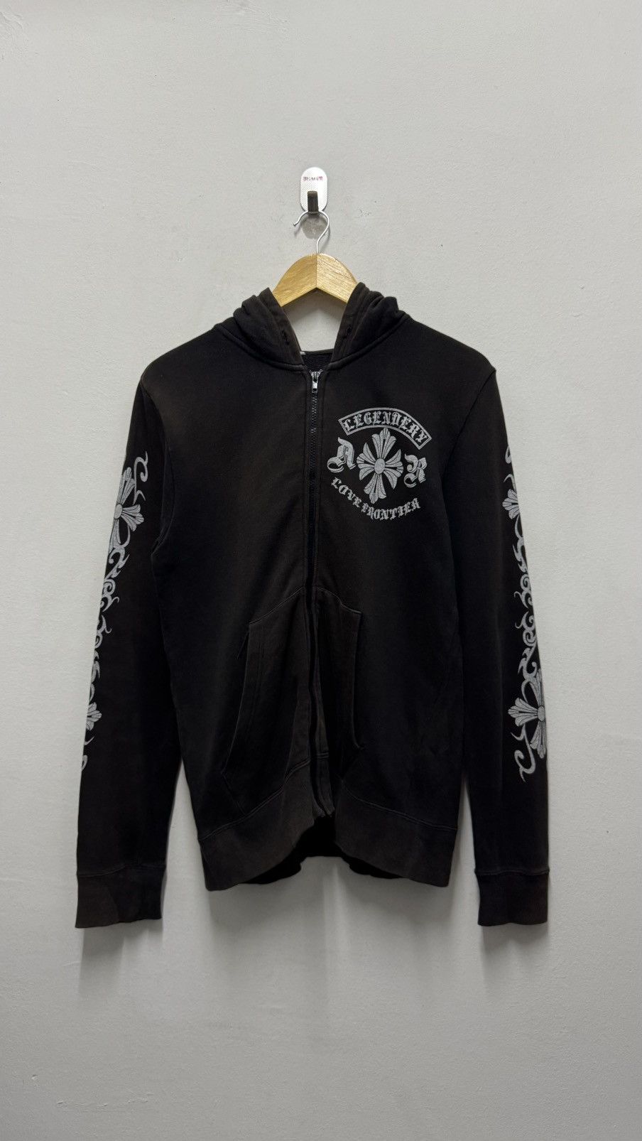 Seditionaries Inspired by Chrome Hearts Metal Tribal Hunter Black Hoodie Size US M / EU 48-50 / 2 - 3 Thumbnail