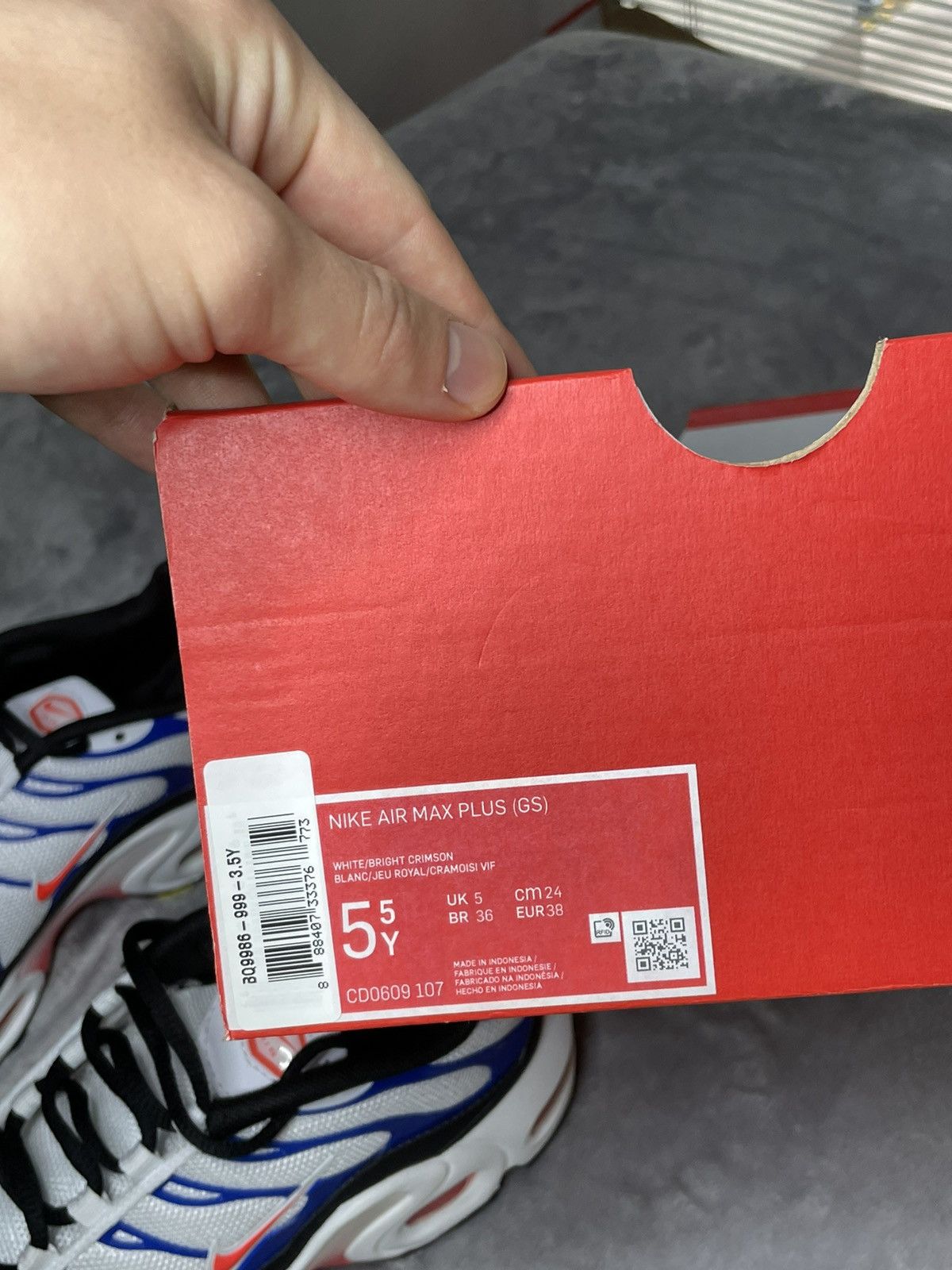 Nike Sneakers Nike Air Max Plus (GS) Size US 7.5 / IT 37.5 - 8 Thumbnail