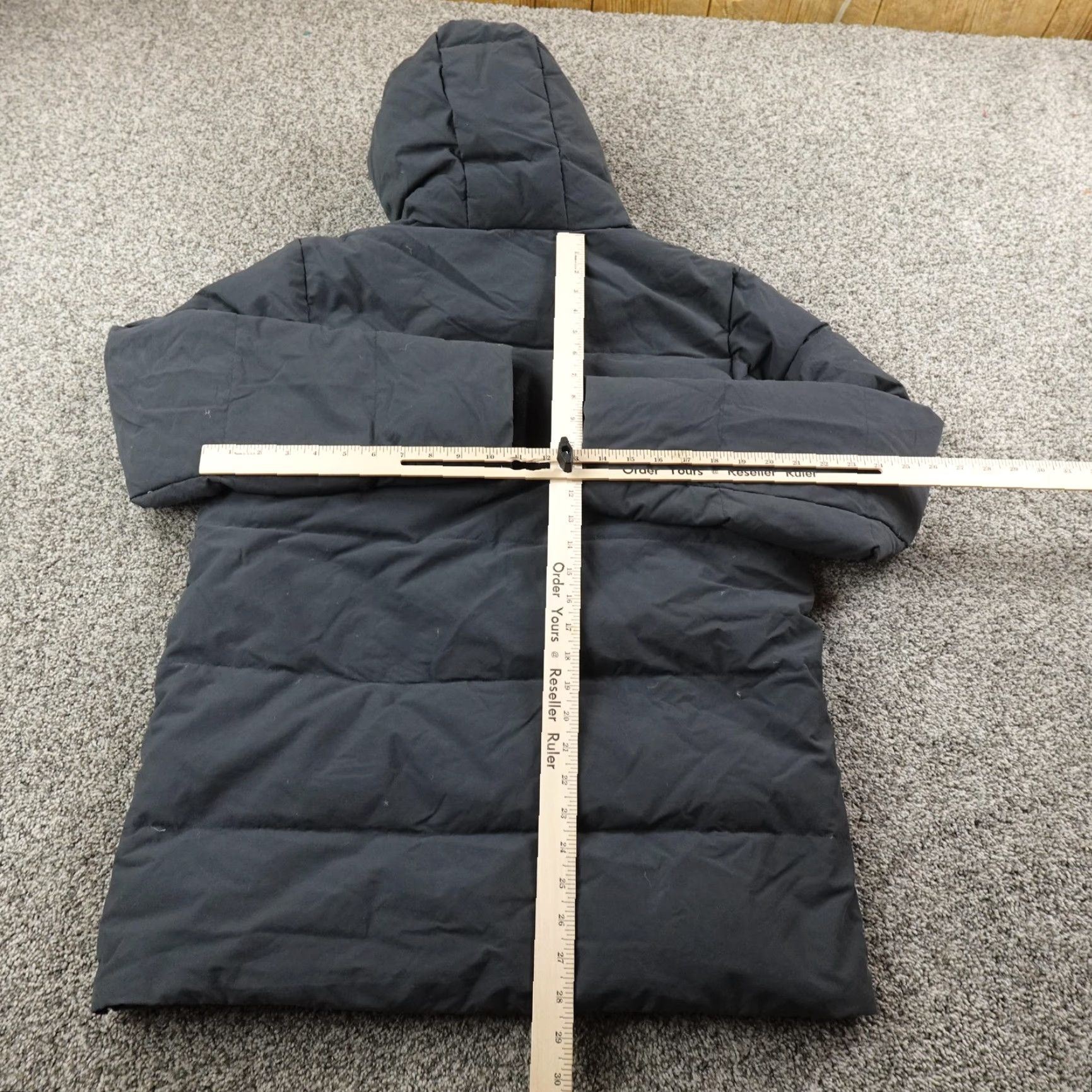 Eddie Bauer Eddie Bauer Parka Coat Mens M Gray Down Insulated Hooded Mid-Length Zip Pockets Regular Fit Winter Outdoor Jacket Size US M / EU 48-50 / 2 - 6 Thumbnail