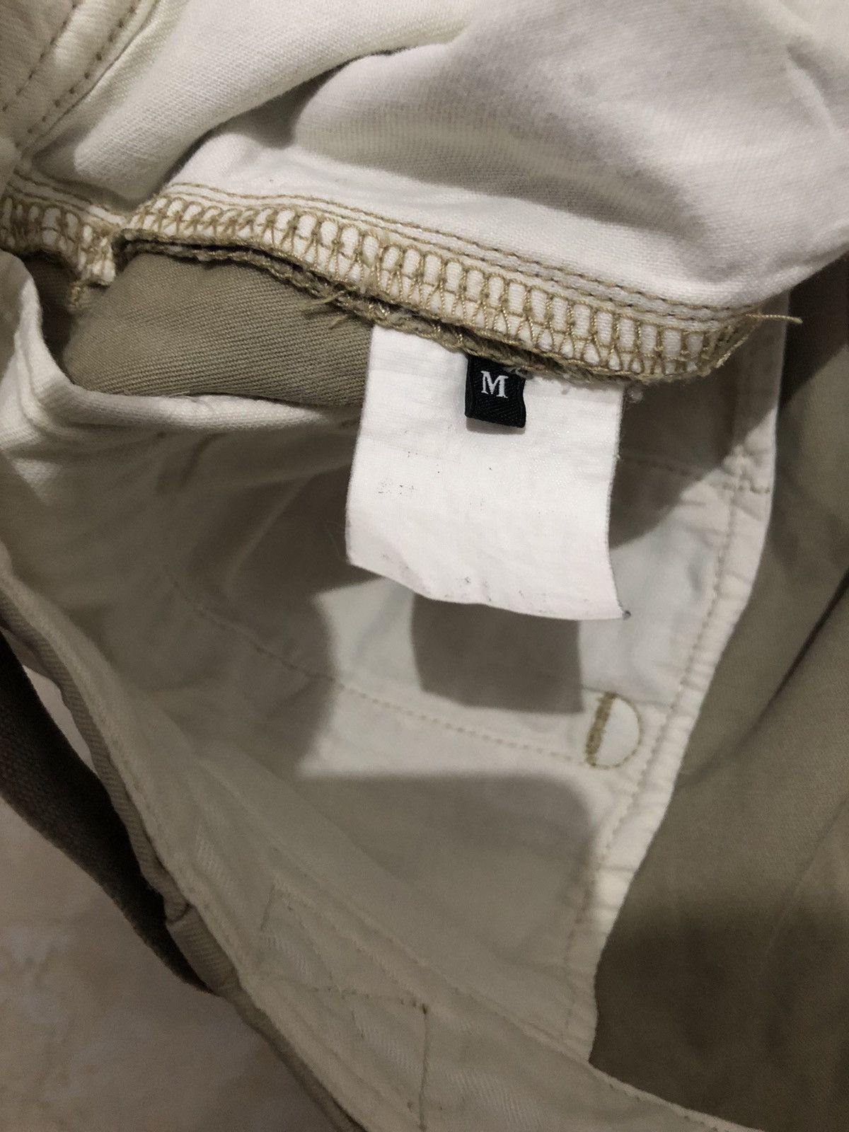Hysteric Glamour Rare Hysteric Glamour Original Work Wear Chinos Khaki Beige Size US 33 - 9 Thumbnail
