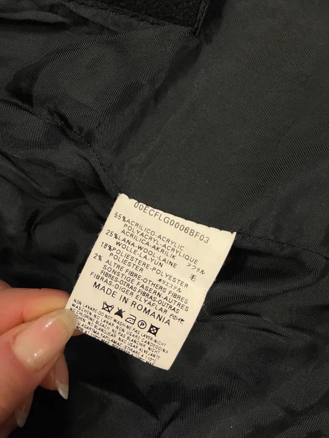 Diesel 2000s Diesel Black Buttuoned Wool Duffle Coat Size US L / EU 52-54 / 3 - 9 Thumbnail