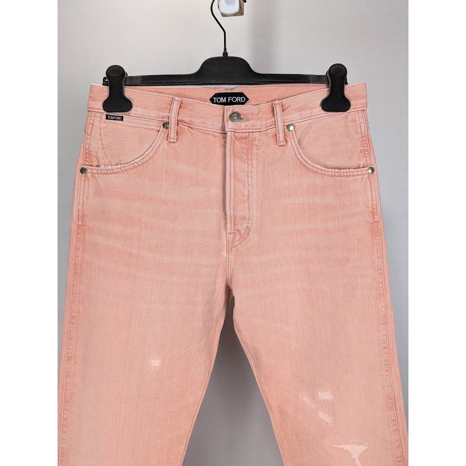 Tom Ford o1rshd1 Denim Tapered in Blush Size US 31 - 3 Thumbnail