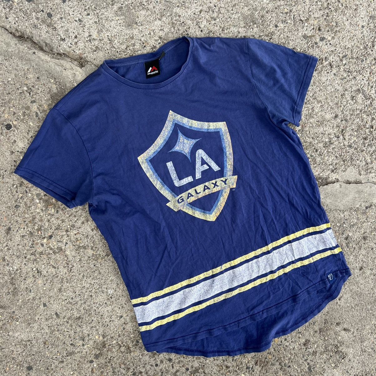 Vintage VINTAGE 2008 BLOKE CORE MLS "LA GALAXY" SOCCER JERSEY Size US XL / EU 56 / 4 - 2 Thumbnail