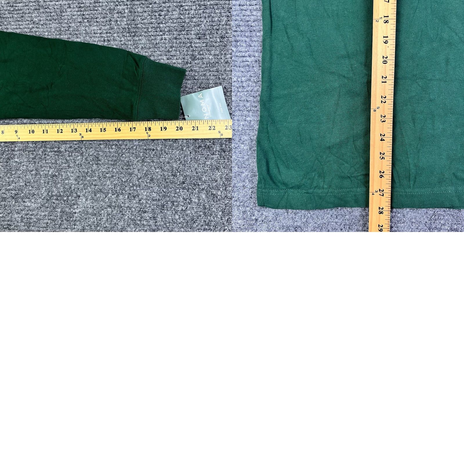 Vintage Sonoma Polo Shirt Medium Green Long Sleeve 100% Cotton 2-Button Size US M / EU 48-50 / 2 - 9 Thumbnail