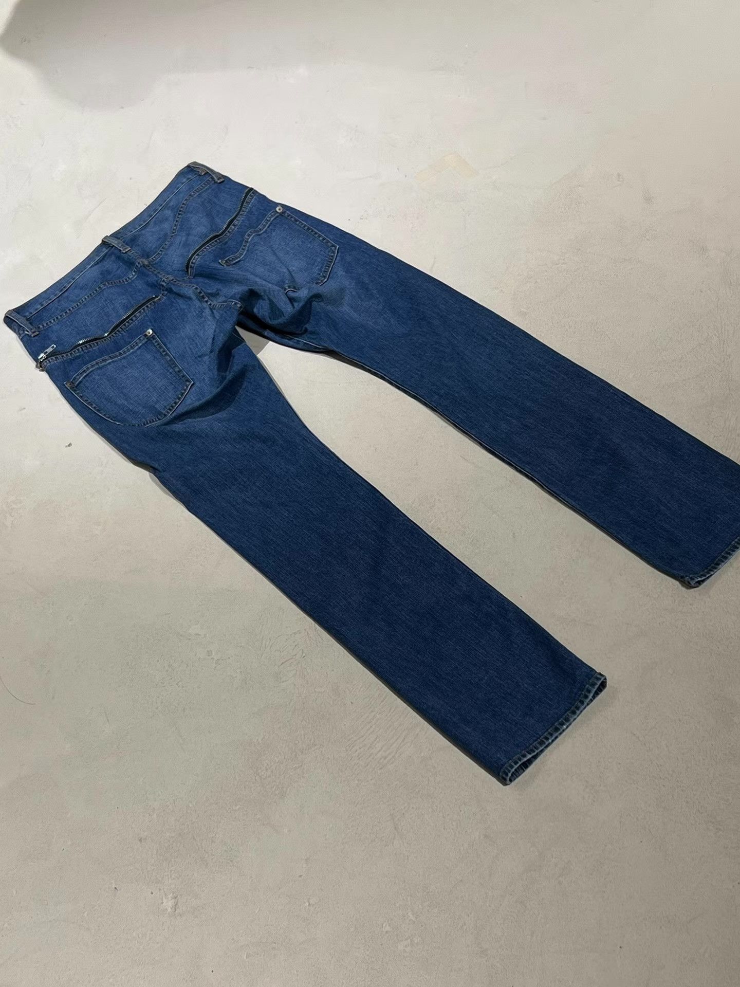 CABANE de ZUCCa CABANE de zucca Asymmetrical Button Jeans Q13 Size US 36 / EU 52 - 6 Thumbnail
