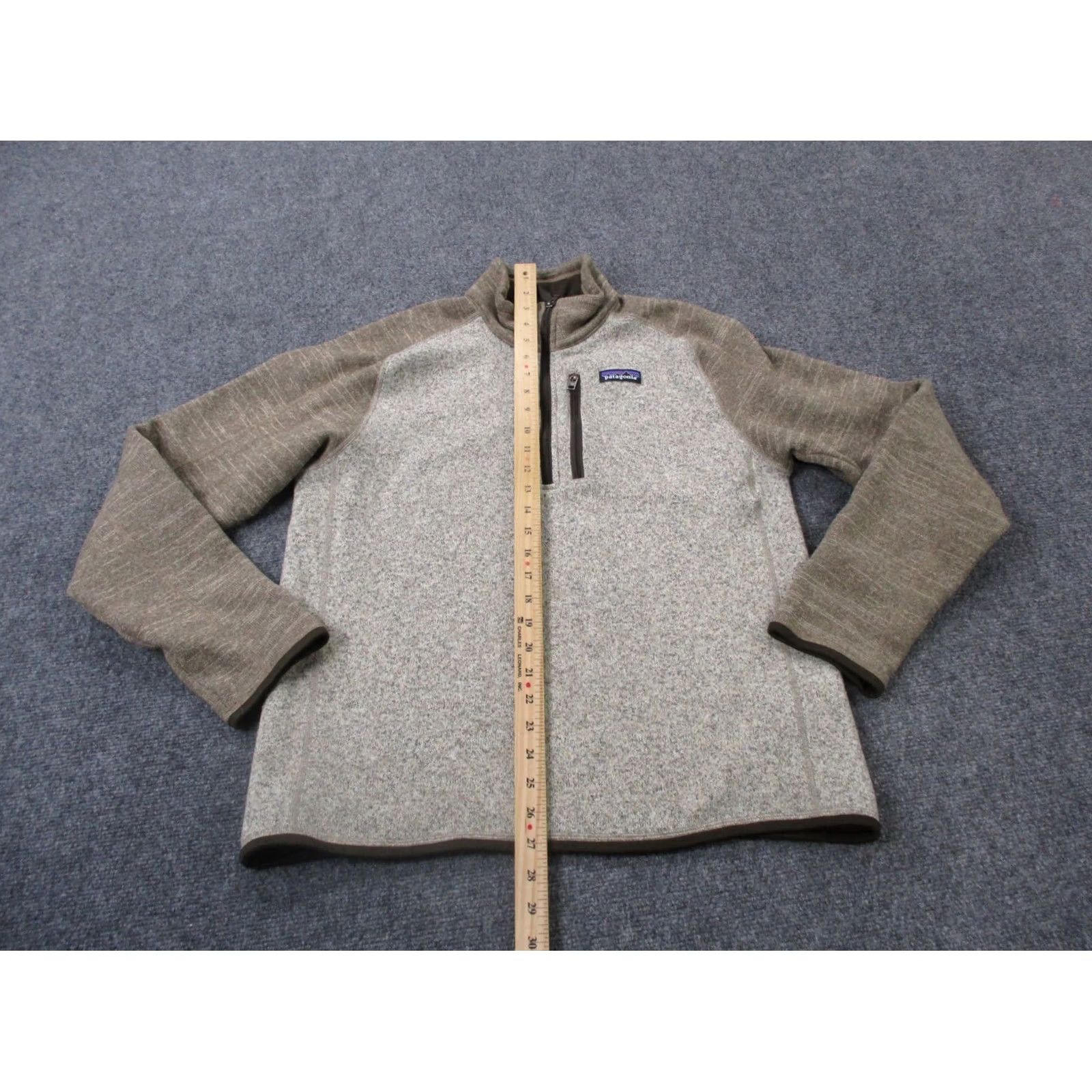 Patagonia Patagonia Jacket Men M Better Sweater Fleece Jumper Outdoor Hiking Camping Logo Beige Polyester Zip Regular Men Windbreaker Lightweight Outdoor Size US M / EU 48-50 / 2 - 3 Thumbnail