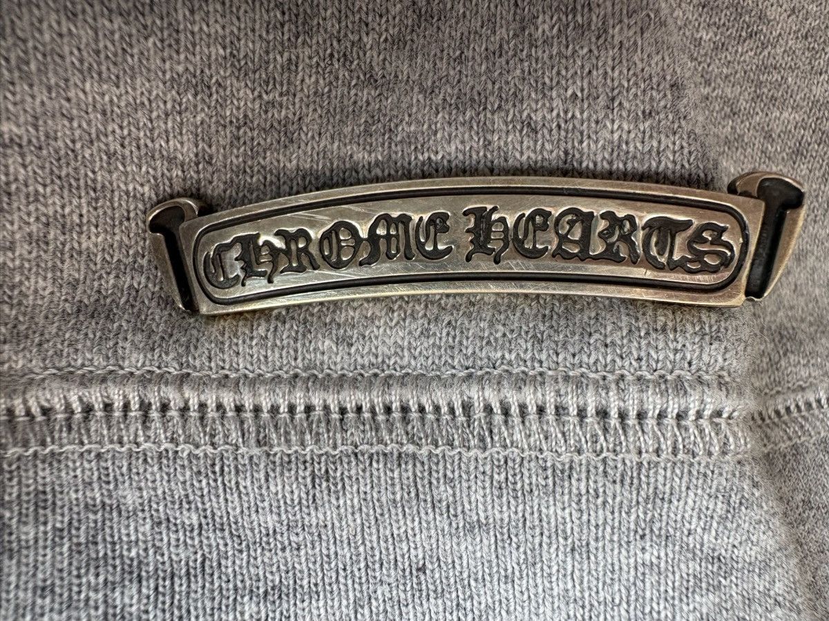Chrome Hearts Chrome Hearts Triple Cross Quarter Zip Paperjam Hoodie Size US L / EU 52-54 / 3 - 4 Thumbnail