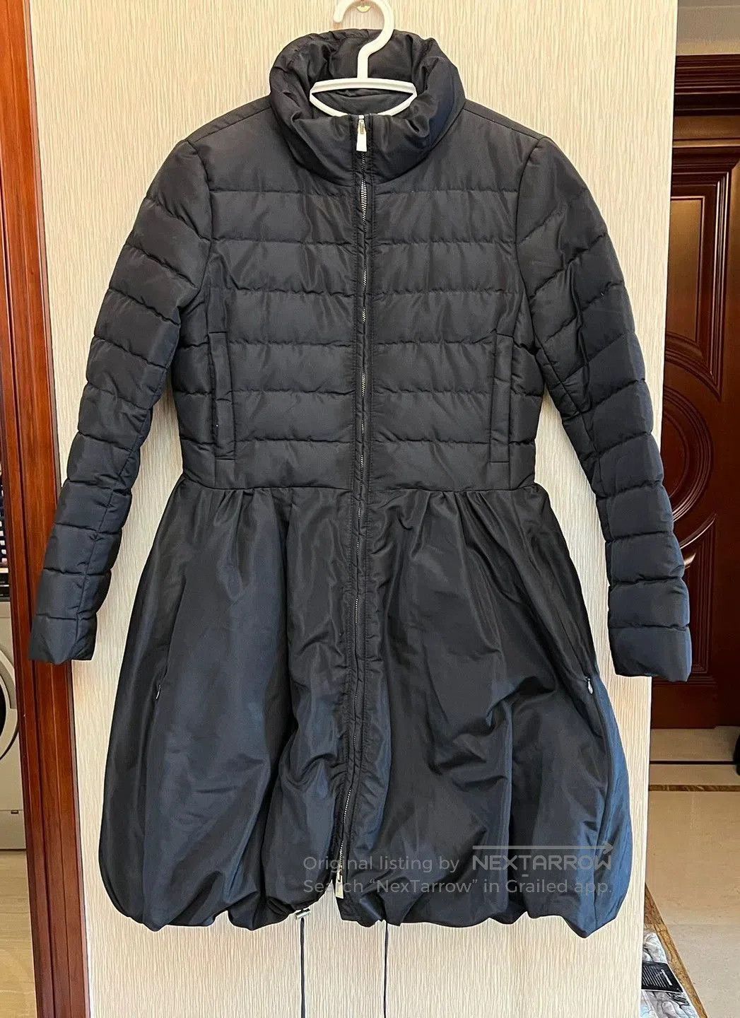 Valentino High-Waist Puffer Coat.