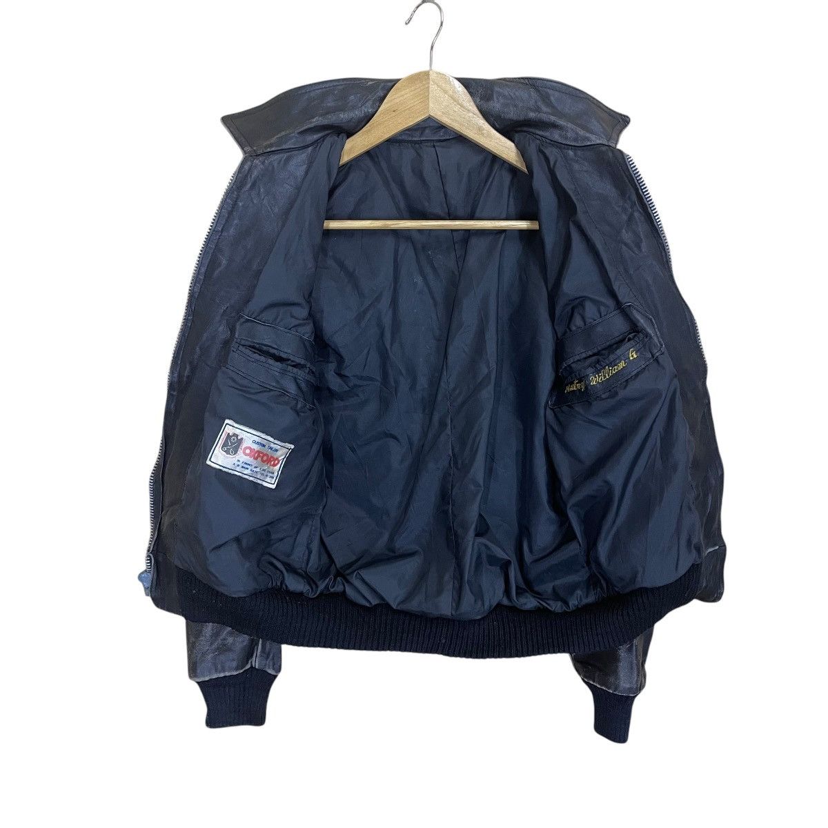 Genuine Leather × Vintage Vintage 70s Leather Jacket Leather Motorcycle Jacket Size US S / EU 44-46 / 1 - 11 Thumbnail