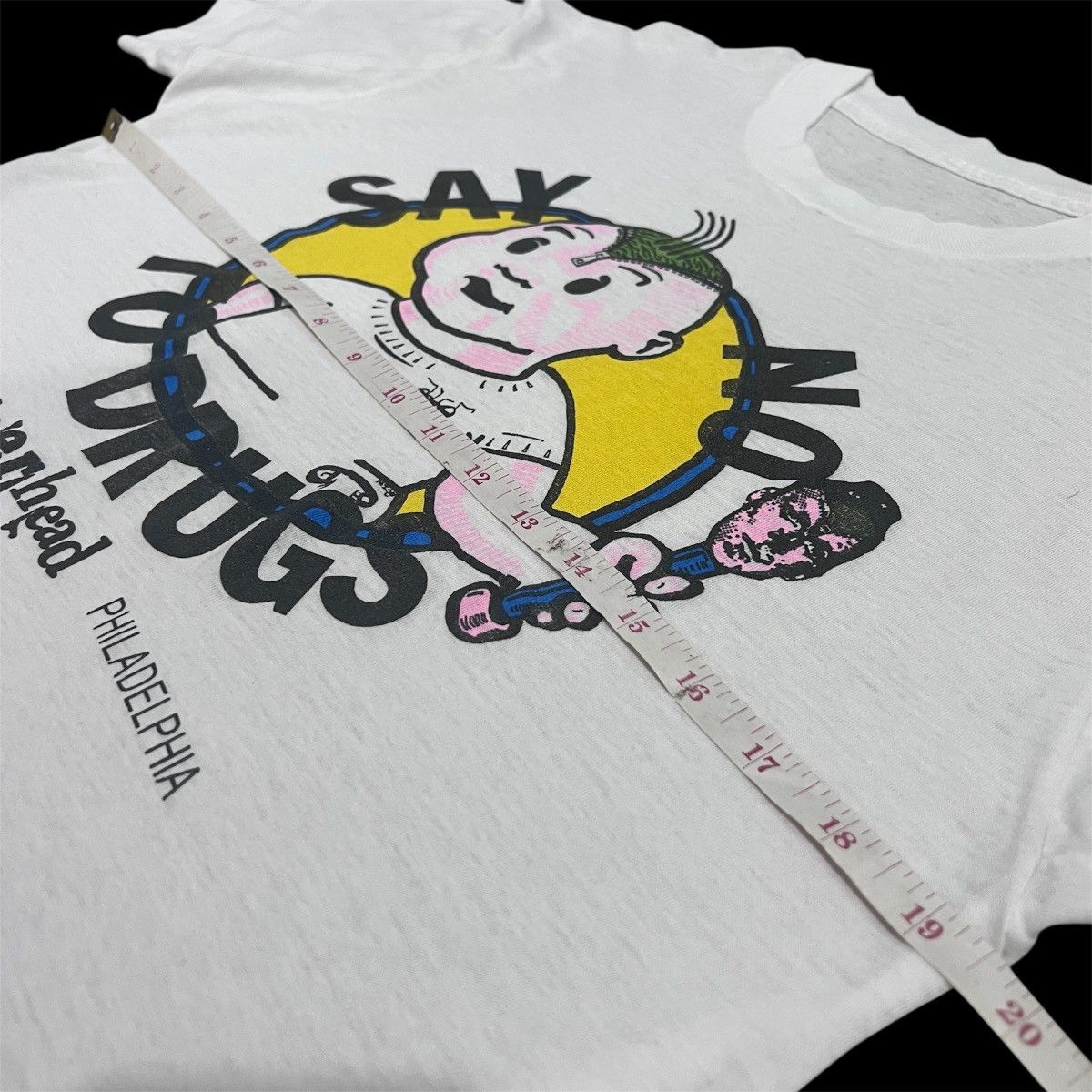 Vintage Rare Vintage 80s90s Zipperhead Say No to Drugs Graphic Punk Size US M / EU 48-50 / 2 - 11 Thumbnail