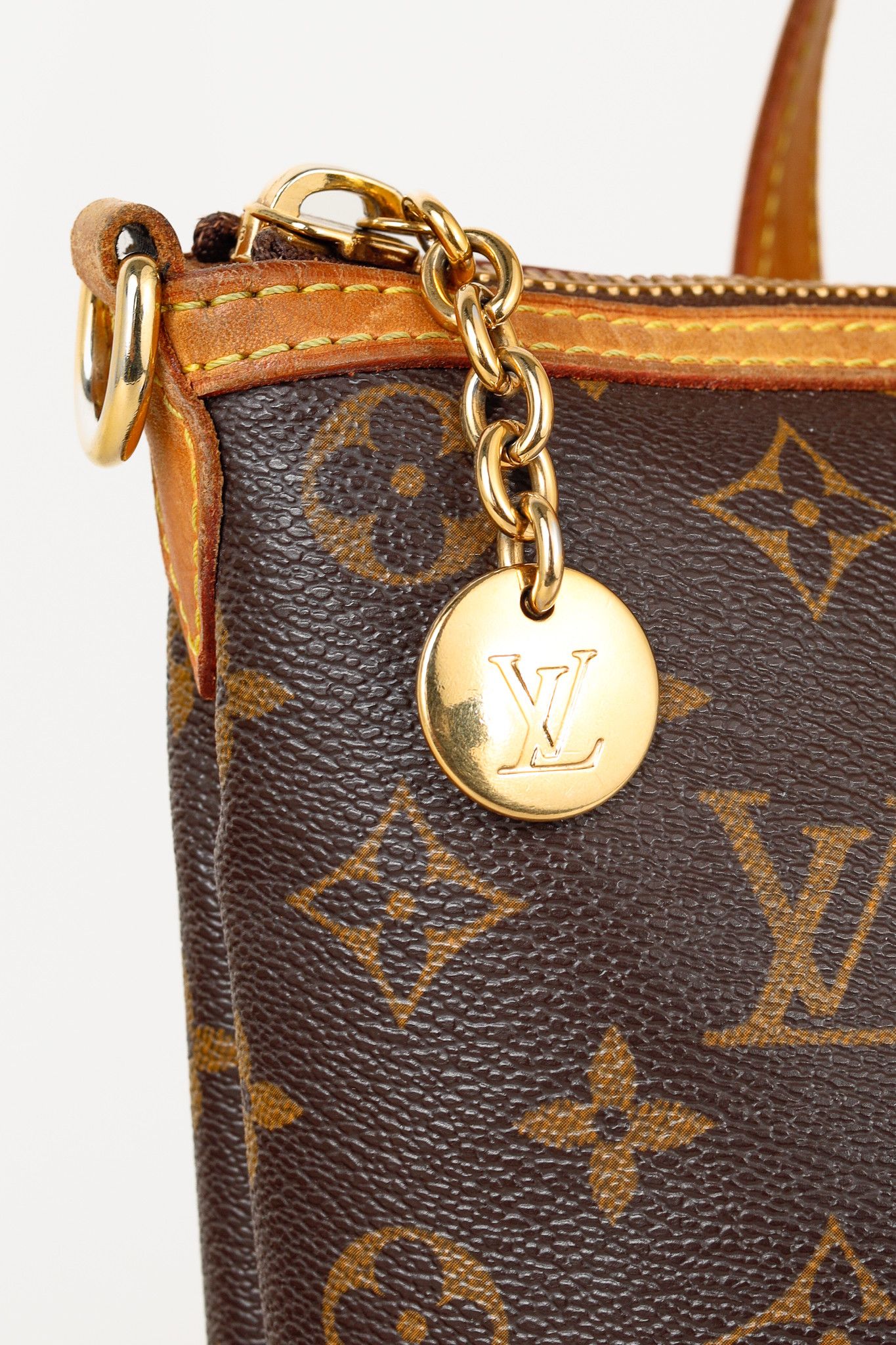 Louis Vuitton Louis Vuitton Monogram Canvas Brown Palermo PM Bag Size ONE SIZE - 9 Thumbnail