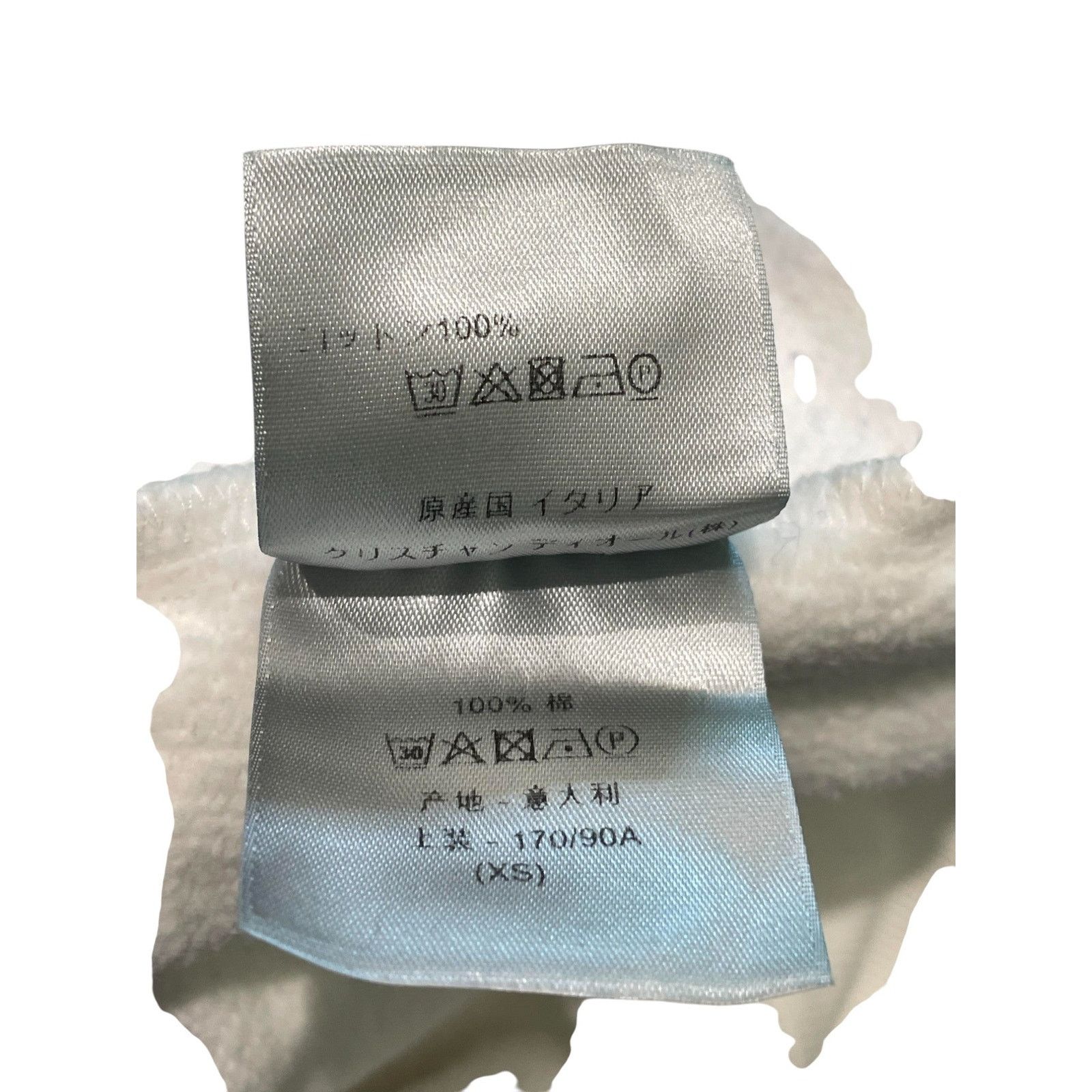 Dior Dior CD Logo Hoodie White Yellow Size XS / US 0-2 / IT 36-38 - 6 Thumbnail