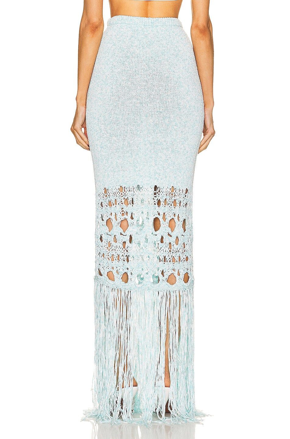 Christopher Esber Crochet Fringe Skirt Size 26" / US 2 / IT 38 - 6 Thumbnail