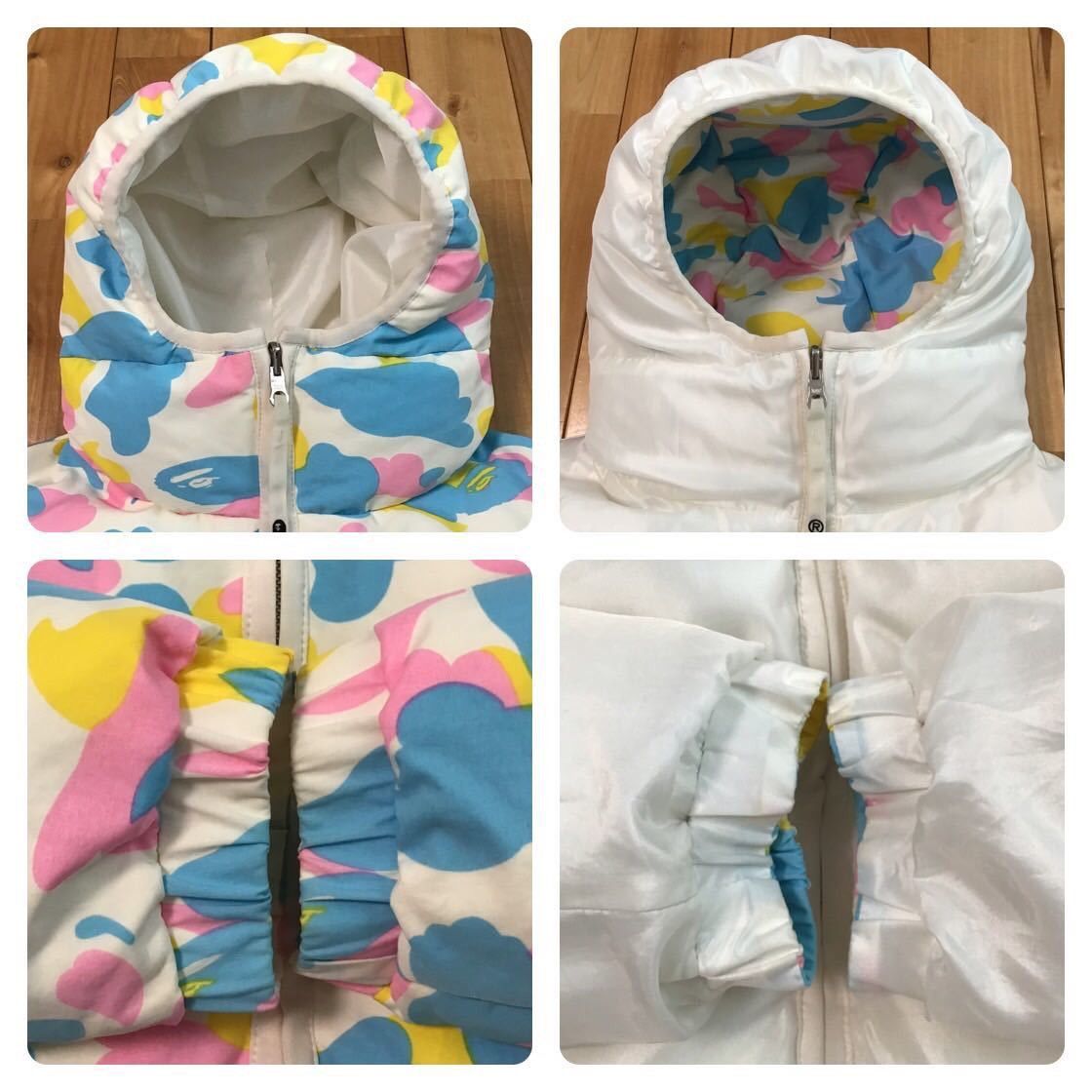 Bape × Nigo Cotton candy camo hoodie down jacket BAPE multi camo NIGO Size US M / EU 48-50 / 2 - 5 Thumbnail