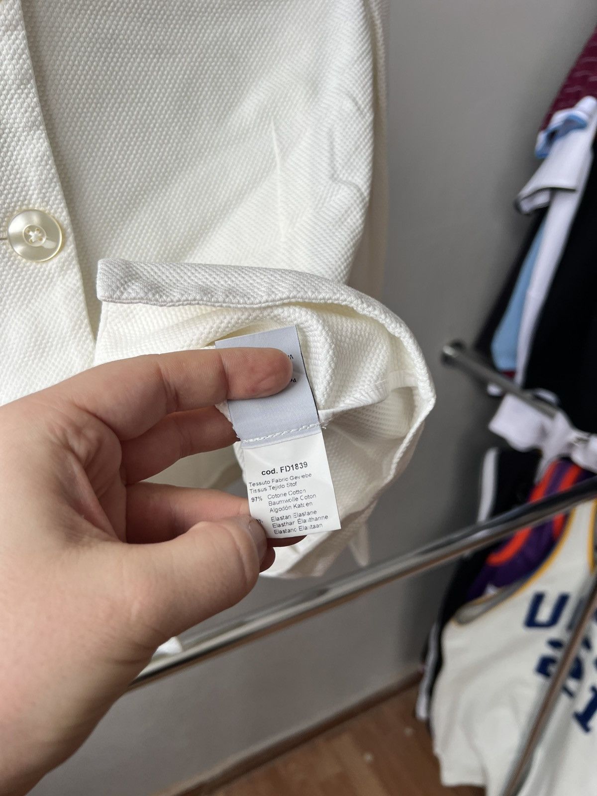 Circolo 1901 CIRCOLO 1901 WHITE CLASSIC COTTON BLEND DUTTON BLAZER JACKET Size S / US 4 / IT 40 - 11 Thumbnail