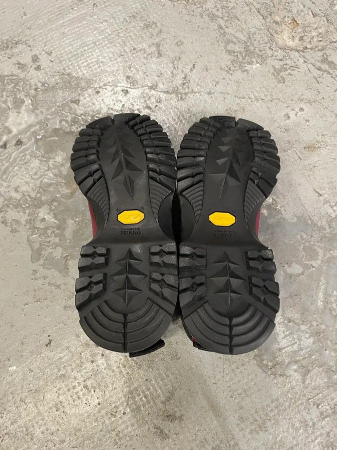 Prada SS1999 Prada Red Vibram Leather Shoes Size US 8 / IT 38 - 7 Thumbnail