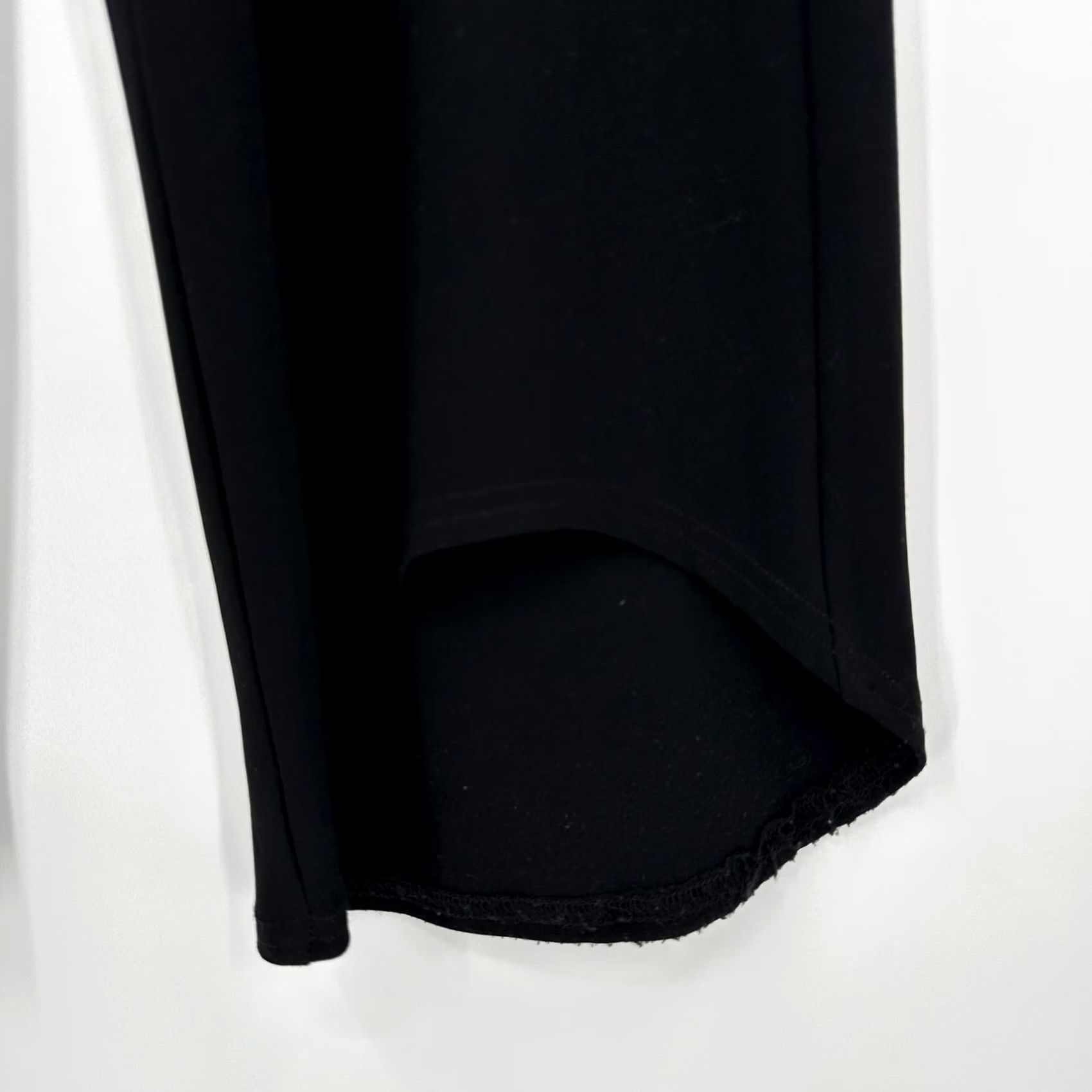 Vintage Sympli Black Wide Leg Stirrup Cut Out Hem Pull On Pants Women's Size 4 Size 27" / US 4 / IT 40 - 7 Thumbnail