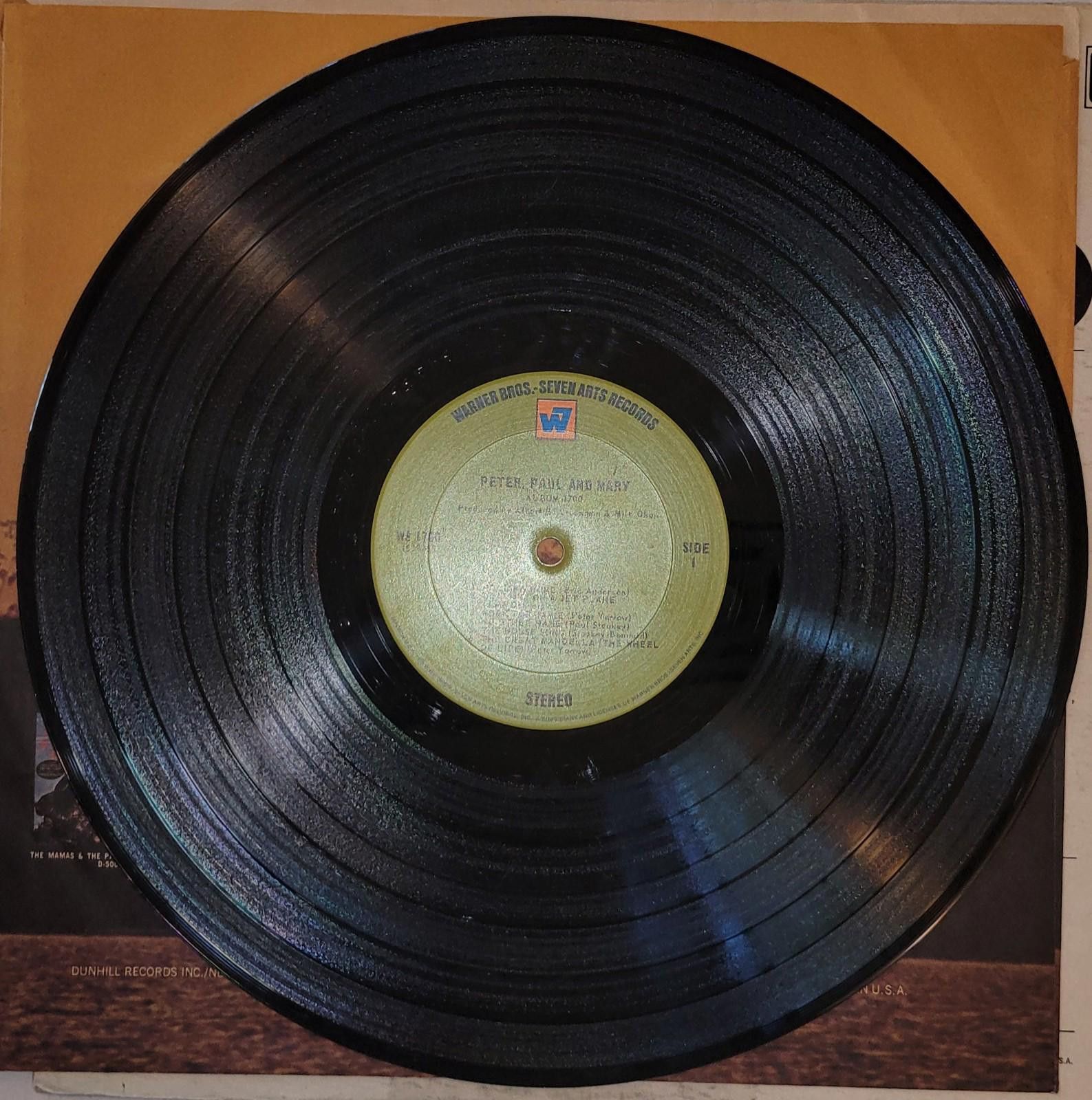 Designer Peter, Paul And Mary Album 1700 Vinyl LP 1967 Size ONE SIZE - 3 Thumbnail