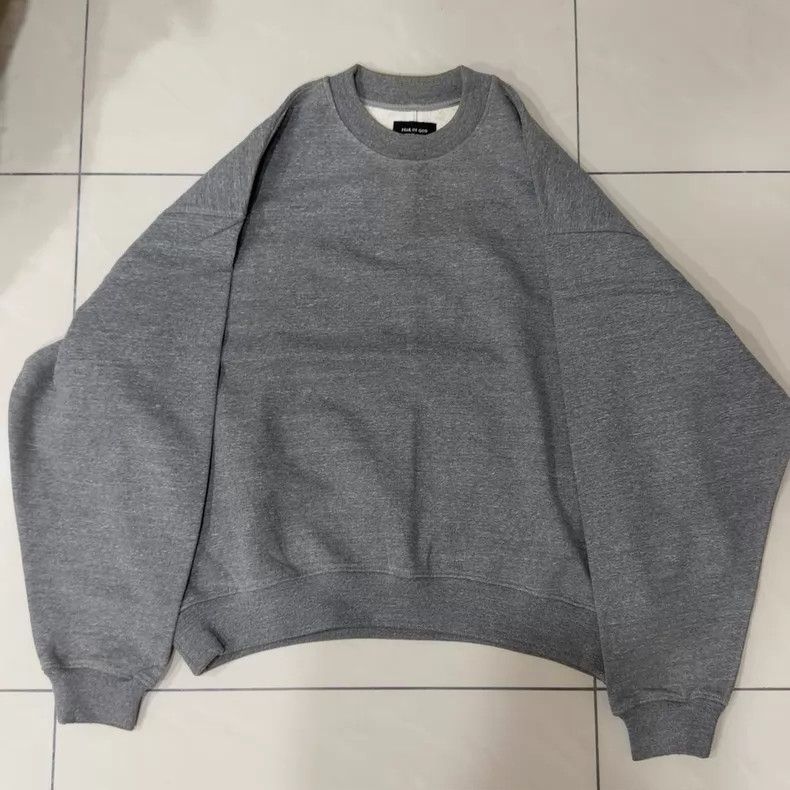 Fear of God Fear of God Gray crew neck sweatshirt Size US M / EU 48-50 / 2 - 1 Thumbnail